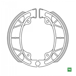 NEWFREN WYPRZEDAŻ SZCZĘKI HAMULCOWE MALAGUTI CR1 50 CROSSER 95-98 (110X25MM)