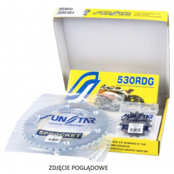 SUNSTAR ZESTAW NAPĘDOWY SUZUKI VZ 800 MARAUDER 97-03 STANDARD (15/48/116) (DO 1000CC) (SUN51115/SUN1-5383-48/SS530RDG-116N)