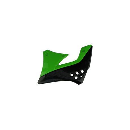 UFO OSŁONY CHŁODNICY KAWASAKI KXF 250 '08 KOLOR CZARNY/ ZIELONY