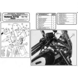 ATHENA SADA TĚSNĚNÍ TOP-END YAMAHA DT 125 R/RE/X 88-94, TDR 125, TZR 125