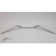ACCEL KIEROWNICA ALUMINIOWA STREET (22,2MM) NISKA KOLOR SREBRNY