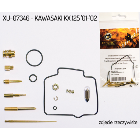 NACHMAN ZESTAW NAPRAWCZY GAŹNIKA KAWASAKI KX 125 '01-'02 (PSYCHIC)(26-1410)