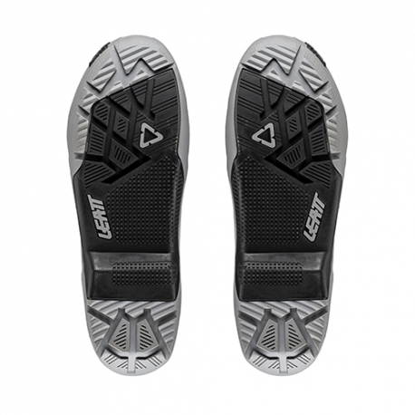 LEATT (2021/2022) PODESZWA (PARA) DO BUTÓW CROSS 4.5/5.5 FLEXLOCK SOLE PAIR GREY/BLACK KOLOR SZARY/CZARNY ROZMIAR 42/43