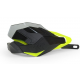 RACETECH OSŁONY RĄK (HANDBARY) HP3 ADVENTURE KOLOR CZARNY ŻÓŁTY NEON - BEZ MOCOWAŃ