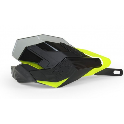 RACETECH OSŁONY RĄK (HANDBARY) HP3 ADVENTURE KOLOR CZARNY ŻÓŁTY NEON - BEZ MOCOWAŃ