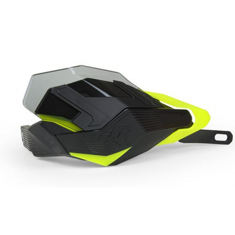 RACETECH OSŁONY RĄK (HANDBARY) HP3 ADVENTURE KOLOR CZARNY ŻÓŁTY NEON - BEZ MOCOWAŃ