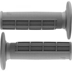 Renthal, gripy MX Single Compound Diamond/Waffle SOFT, měkké, barva světle šedá
