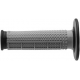 RENTHAL MANETKI MX DUAL COMPOUND TAPERED HALF WAFFLE, DWUSKŁADNIKOWE, KOLOR SZARY/CZARNY
