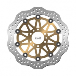 NG 2021/06 TARCZA HAMULCOWA PRZÓD HONDA GL1500 F6C '97-03, GL1800 '01-19, VFR800 '98-13 (296X62X5MM) (6X6,5MM) WAVE PŁYWAJĄCA