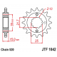 JT 2021/12 ZĘBATKA PRZEDNIA 2128 15 KYMCO 250 MXU/KXR/KXU '02-15' 300 MAXXER '05-16' (212815JT) (ŁAŃC. 520)