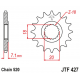 JT 2021/12 ZĘBATKA PRZEDNIA 432 11 SUZUKI RM 125 '92-'07, RMZ 250 '10-'12 (43211JT) (ŁAŃC. 520)