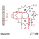 JT 2021/12 ZĘBATKA PRZEDNIA 566 16 / 513 16 KAWASAKI VN 800 A,B,C 96-06 (56616JT) (ŁAŃC. 530)