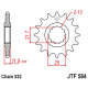 JT 2021/12 ZĘBATKA PRZEDNIA 442 15 YAMAHA R6 '99-'05, FZR 1000 (44215JT) (ŁAŃC. 532)