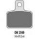 DELTA BRAKING KLOCKI HAMULCOWE KH351 - ZASTĘPUJĄ DB2500MX-D I DB2500QD-D