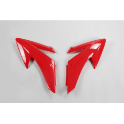UFO 2021/10 OSŁONY CHŁODNICY HONDA CRF 230 '08-14, KOLOR CZERWONY