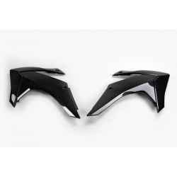UFO 2021/10 OSŁONY CHŁODNICY HONDA CRF 230 '15-21, KOLOR CZARNY