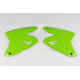UFO 2021/10 OSŁONY CHŁODNICY KAWASAKI KLX 400R '03-21, KOLOR ZIELONY