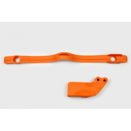 UFO 2021/10 KOMPLET SLIZG + PROWADNICA ŁAŃCUCHA KTM SX/EXC 125/200/250/300, EXC-F 450 '97-07, SX-F 250 '05-06, SX 400 '00-02, SX