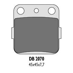 DELTA BRAKING KLOCKI HAMULCOWE KH84 - ZASTĘPUJĄ DB2070MX-N ORAZ DB2070QD-N
