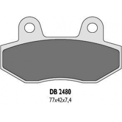DELTA BRAKING KLOCKI HAMULCOWE KH86 - ZASTĘPUJĄ DB2480MX-N ORAZ DB2480QD-N