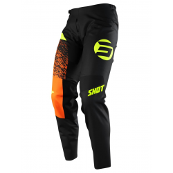 SHOT RACING (2022) SPODNIE MOTO DEVO KID ROLL ORANGE KOLOR POMARAŃCZOWY ROZMIAR 4/5