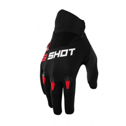 SHOT RACING (2022) RĘKAWICE MOTO DEVO RED KOLOR CZERWONY ROZMIAR 10