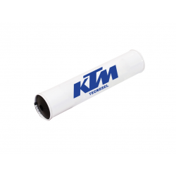 TECNOSEL OSŁONA KIEROWNICY (NA POPRZECZKĘ) TRADITONAL KTM VINTAGE, KOLOR BIAŁY, LOGO KTM