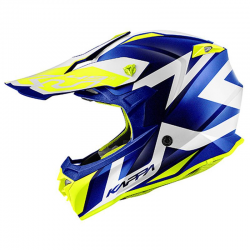 KAPPA 2022/01 KASK KV49 EVO GREAT CROSS KOLOR NIEBIESKI MAT/BIAŁY ROZM. L/60