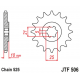 JT 2021/12 ZĘBATKA PRZEDNIA 506 14 KAWASAKI S1 250 '73-75' KH 250 '75-82' (50614JT) (ŁAŃC. 525) NA ZAMÓWIENIE