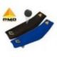 BLACKBIRD POKROWIEC/POSZYCIE NA SIEDZENIE YAMAHA YZ 80 '93-'01 PYRAMID (PMD) KOLOR NIEBIESKI
