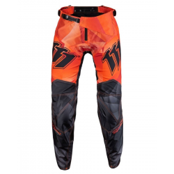 111 RACING SPODNIE MOTO 111.1 - RAPID ORANGE KOLOR POMARAŃCZOWY/CZARNY ROZMIAR 34