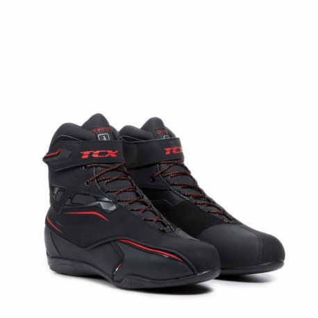 TCX BUTY ZETA KOLOR CZARNY/CZERWONY ROZMIAR 43