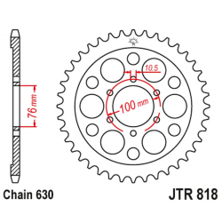 JT, rozeta 818 41 Suzuki GS 750 '77-83, GSX 750 '79-82 (81841JT) (řetěz 630)
