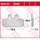 TRW LUCAS ZF KLOCKI HAMULCOWE KH256 SINTER APRILIA ATLANTIC 500 '02-'05, SCARABEO 500 '02-'12, LEONARDO 250 '99-'04, SCARABEO 15