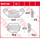 TRW LUCAS ZF KLOCKI HAMULCOWE KH SINTER OFFROAD KAWASAKI KFX 250 '87-'04, KEF 300 LAKOTA '95-'03, SUZUKI LT-R 250 '87-'90, LT-R