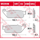 TRW LUCAS ZF KLOCKI HAMULCOWE KH196 SINTER ROAD/TRACK HONDA CBR 250R '88-'94/'11-'14, CB 600 HORNET '98-'15, CBF 600 '04-'10, VT