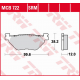 TRW LUCAS ZF KLOCKI HAMULCOWE KH319 SINTER YAMAHA XP 500/530 T-MAX '01-'18, TDM 900 '02-'14, XV/XVS 950 '09-'18, XT 1200Z TENERE