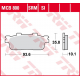 TRW LUCAS ZF KLOCKI HAMULCOWE KH427 SINTER DAELIM QL 125 STEEZER '15-, VL 250 DAYSTAR '17-, PEUGEOT LXR 125 '10-, SYM GTS 125/25