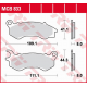 TRW LUCAS ZF KLOCKI HAMULCOWE KH603 SINTER HONDA NSC 50/110 '12-, PCX 125/150 '10-, KYMCO PEOPLE 125 '16-, PEUGEOT DJANGO 50/125