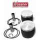 WOSSNER KOMPLET TŁOKÓW KAWASAKI (2T) SX/SC/TS/X2 650 '86-'96 ( 75,88MM STD ) ( SKUTER WODNY )(SWORZEŃ 18MM)