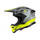 UFO 2022/07 KASK DIAMOND KOLOR SZARY ŻÓŁTY NEON ROZMIAR L