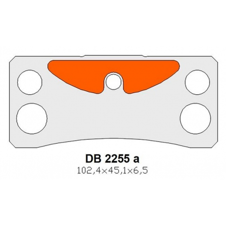 DELTA BRAKING 2022/06 KLOCKI HAMULCOWE LEWY PRZÓD POLARIS 570 RANGER CREW '17-'22, 1000 RANGER DIESEL '15-'22