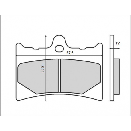 BRENTA KLOCKI HAMULCOWE KH126