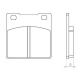 BRENTA KLOCKI HAMULCOWE KH63 SUZUKI GS/GSX/GSF/GSXR/RF/SV- TYŁ