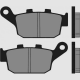 BRENTA KLOCKI HAMULCOWE KH140 SPIEK METALICZNY (ZŁOTE) TYŁ (HONDA, KAWASAKI, TRIUMPH, YAMAHA XJ6, XSR70)
