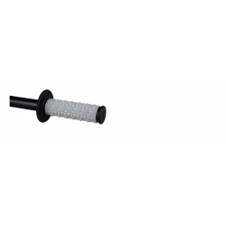 SCAR RACING MANETKI OFF-ROAD (22+25MM) Z WYPUSTKAMI KOLOR CZARNY