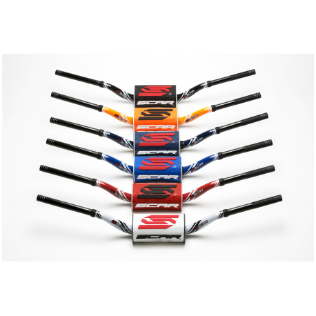 SCAR RACING KIEROWNICA 28,6MM MODEL MCGRATH/SHORT KOLOR CZARNY/POMARAŃCZOWY GĄBKA KOLOR CZARNY/POMARAŃCZOWY/BIAŁY