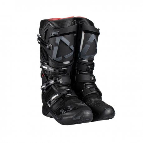 LEATT (NOWOŚĆ 2023) BUTY CROSS 5.5 FLEXLOCK BOOTS BLACK KOLOR CZARNY ROZMIAR 40.5 / 25.5 cm