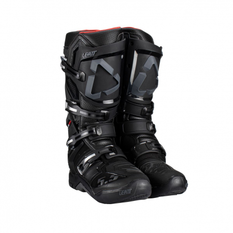 LEATT (NOWOŚĆ 2023) BUTY CROSS 5.5 FLEXLOCK BOOTS BLACK KOLOR CZARNY ROZMIAR 43 / 27.5 cm