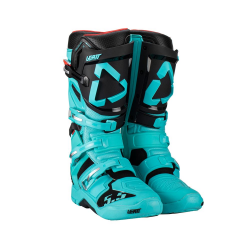 LEATT (NOWOŚĆ 2023) BUTY CROSS 5.5 FLEXLOCK BOOTS FUEL KOLOR NIEBIESKI/CZARNY ROZMIAR 45.5 / 29.5 cm